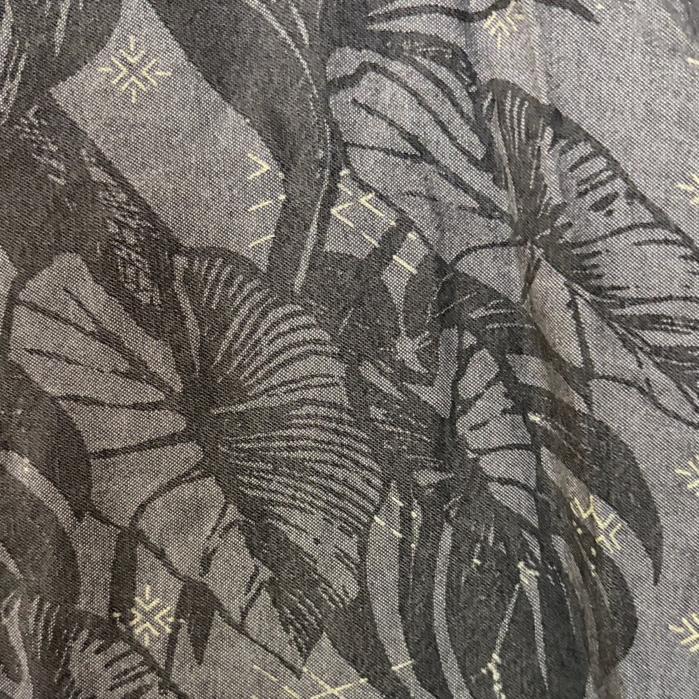 Sleeveless V-Neck Maxi Dress in Charcoal with Subtle Floral Print - Picture 3 of 6